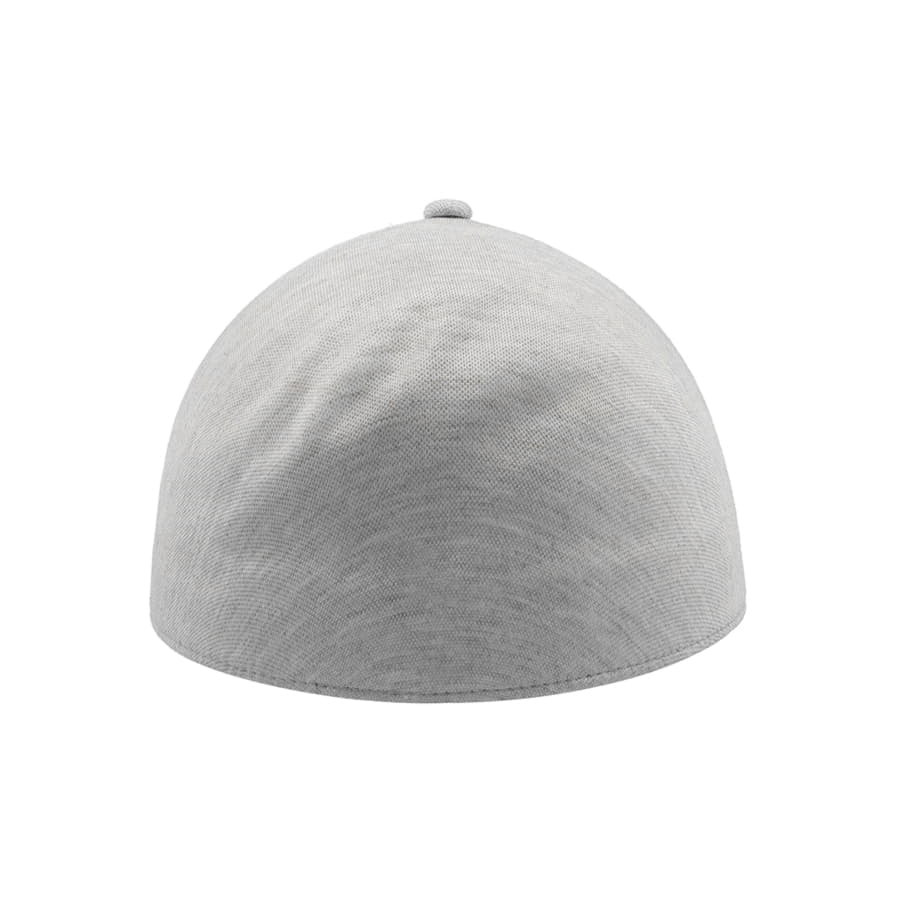 Бейсболка UNI-CAP PIQUET, без панелей и швов, без застежки, серый