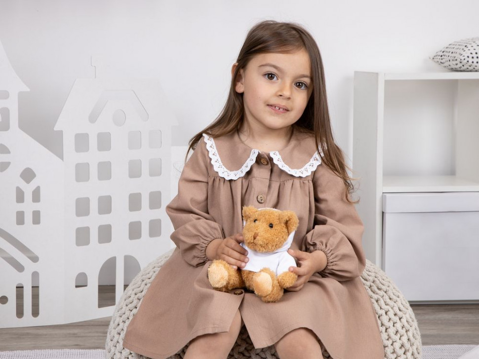 Мягкая игрушка «Мишка Cuddleton» в белом худи