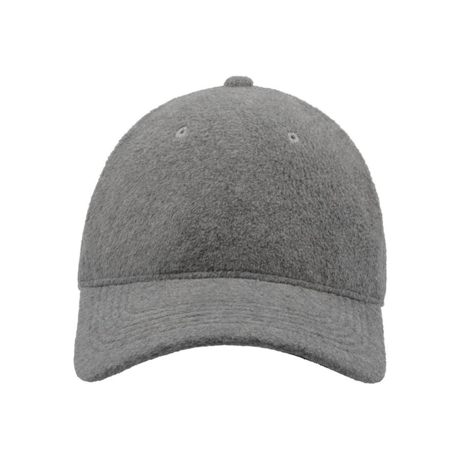 Бейсболка UNI-CAP POLARFLEECE, без панелей и швов, без застежки, серый