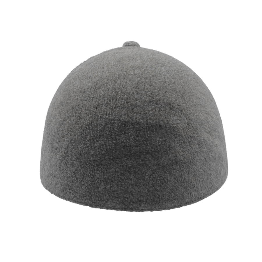 Бейсболка UNI-CAP POLARFLEECE, без панелей и швов, без застежки, серый