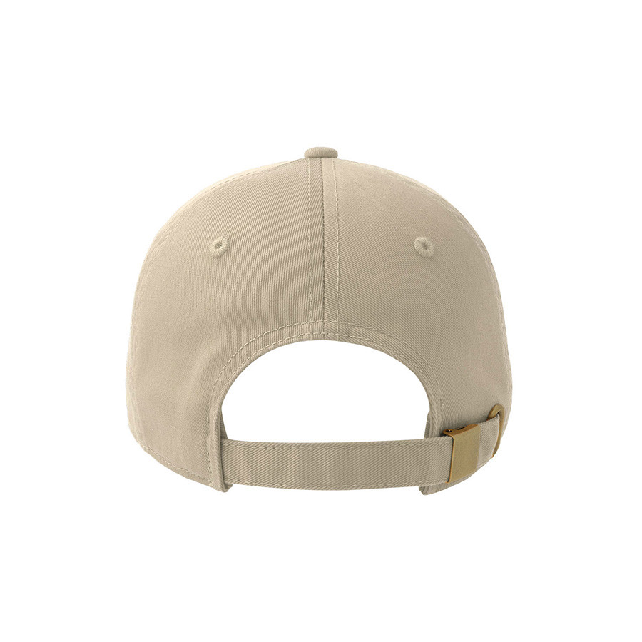 Бейсболка DAD HAT-S FIVE, 5 клиньев, металлическая застежка, бежевый