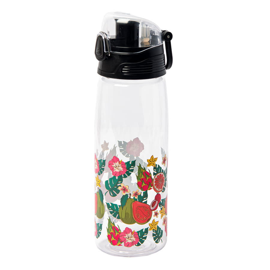 Бутылка для воды FLASK, 800 мл, красный