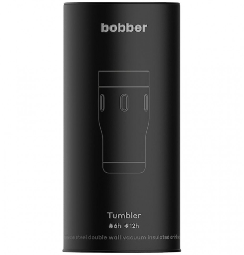 Термостакан Tumbler 350, вакуумный, стальной зеркальный
