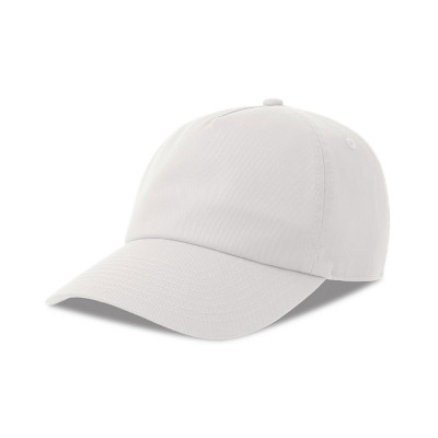 Бейсболка DAD HAT-S FIVE, 5 клиньев, металлическая застежка, белый
