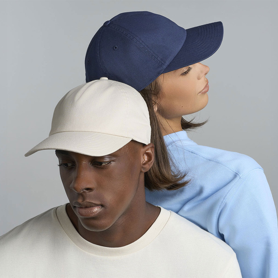 Бейсболка DAD HAT-S FIVE, 5 клиньев, металлическая застежка, белый