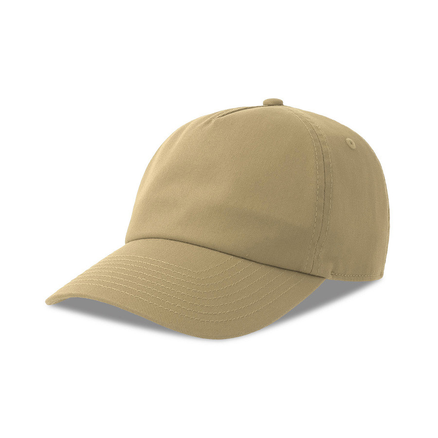 Бейсболка DAD HAT-S FIVE, 5 клиньев, металлическая застежка, песочный