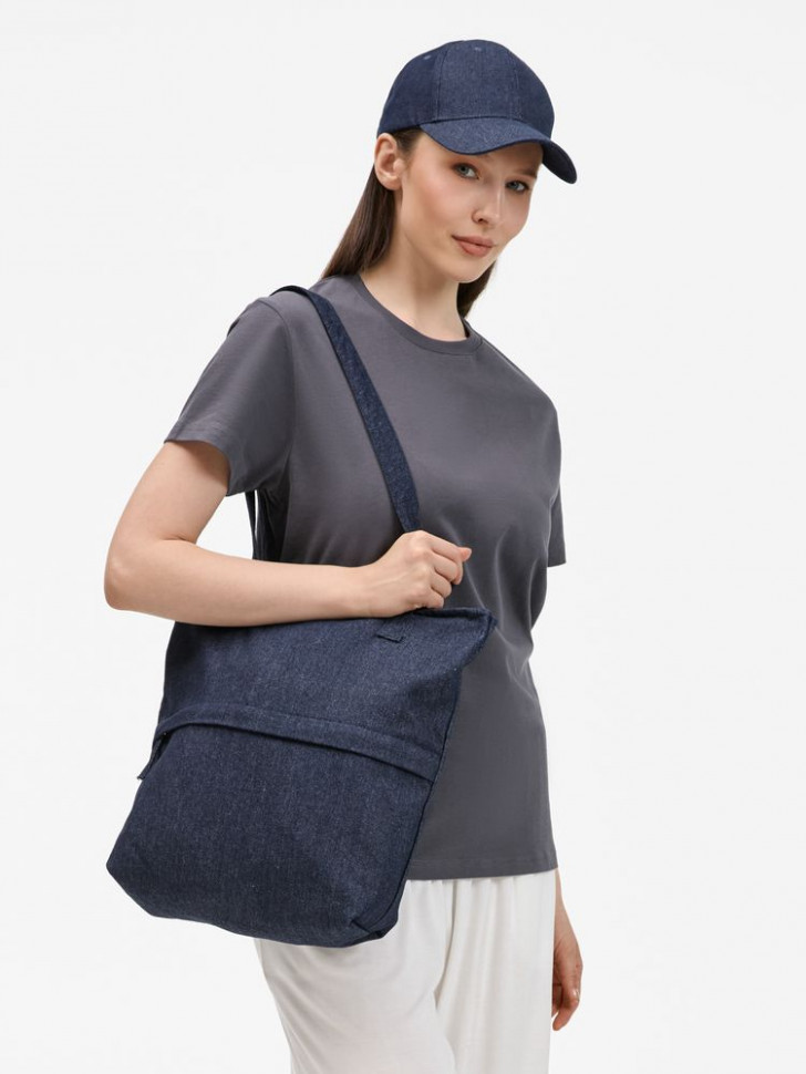 Бейсболка Denimate, темно-синяя