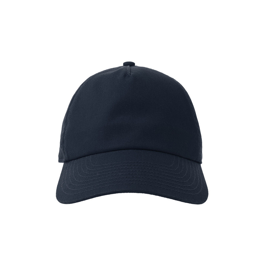 Бейсболка DAD HAT-S FIVE, 5 клиньев, металлическая застежка, темно-синий