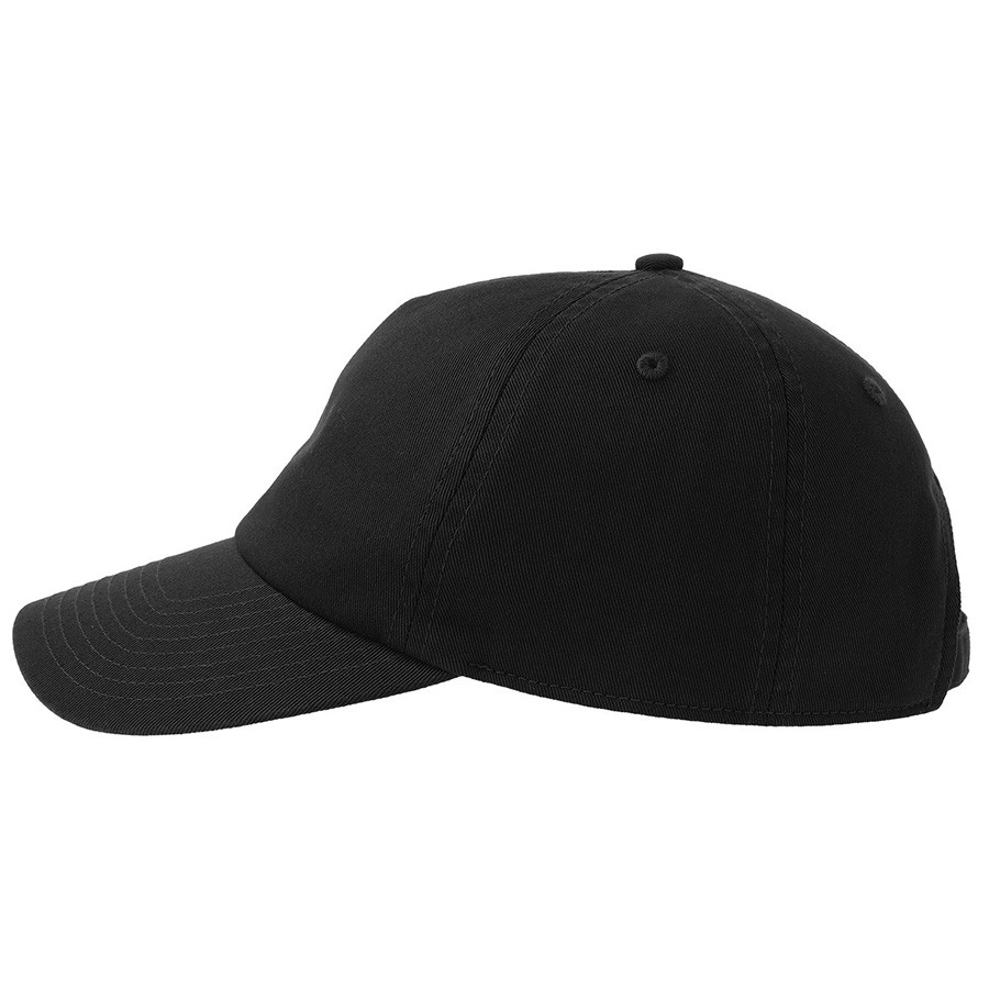 Бейсболка DAD HAT-S FIVE, 5 клиньев, металлическая застежка, черный