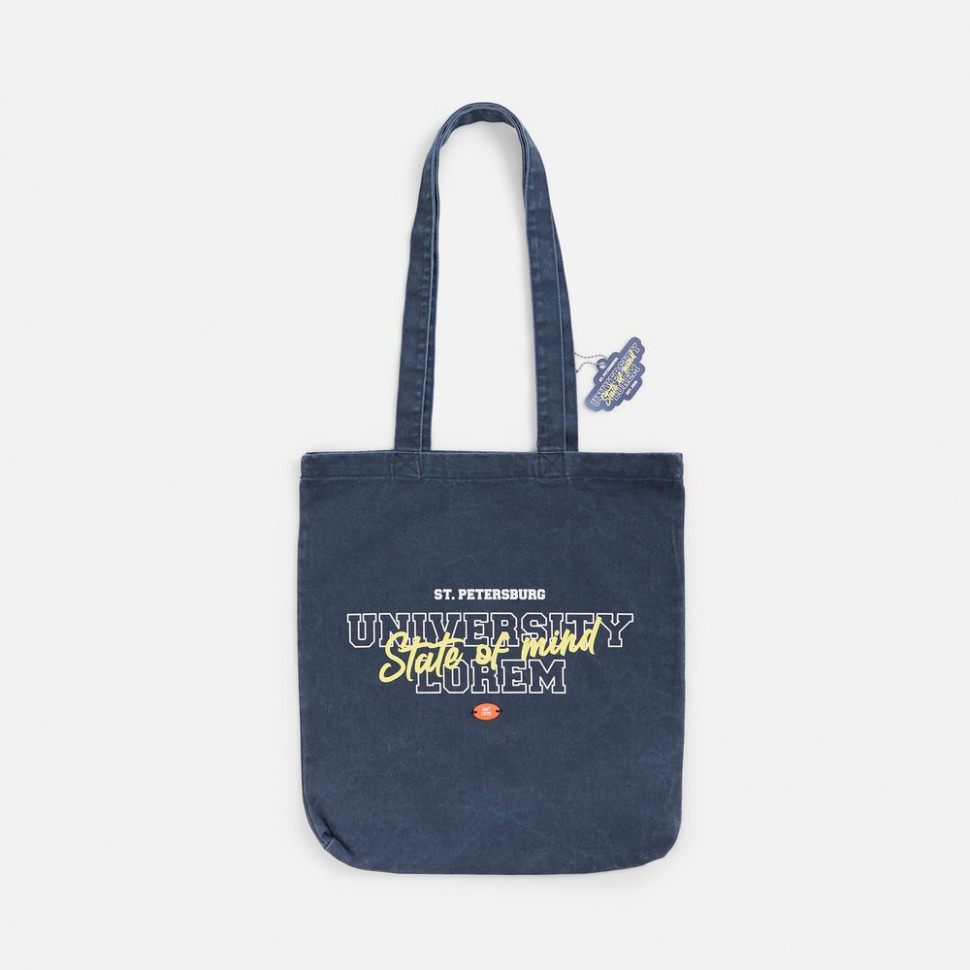 Сумка для покупок Berwi, темно-синяя
