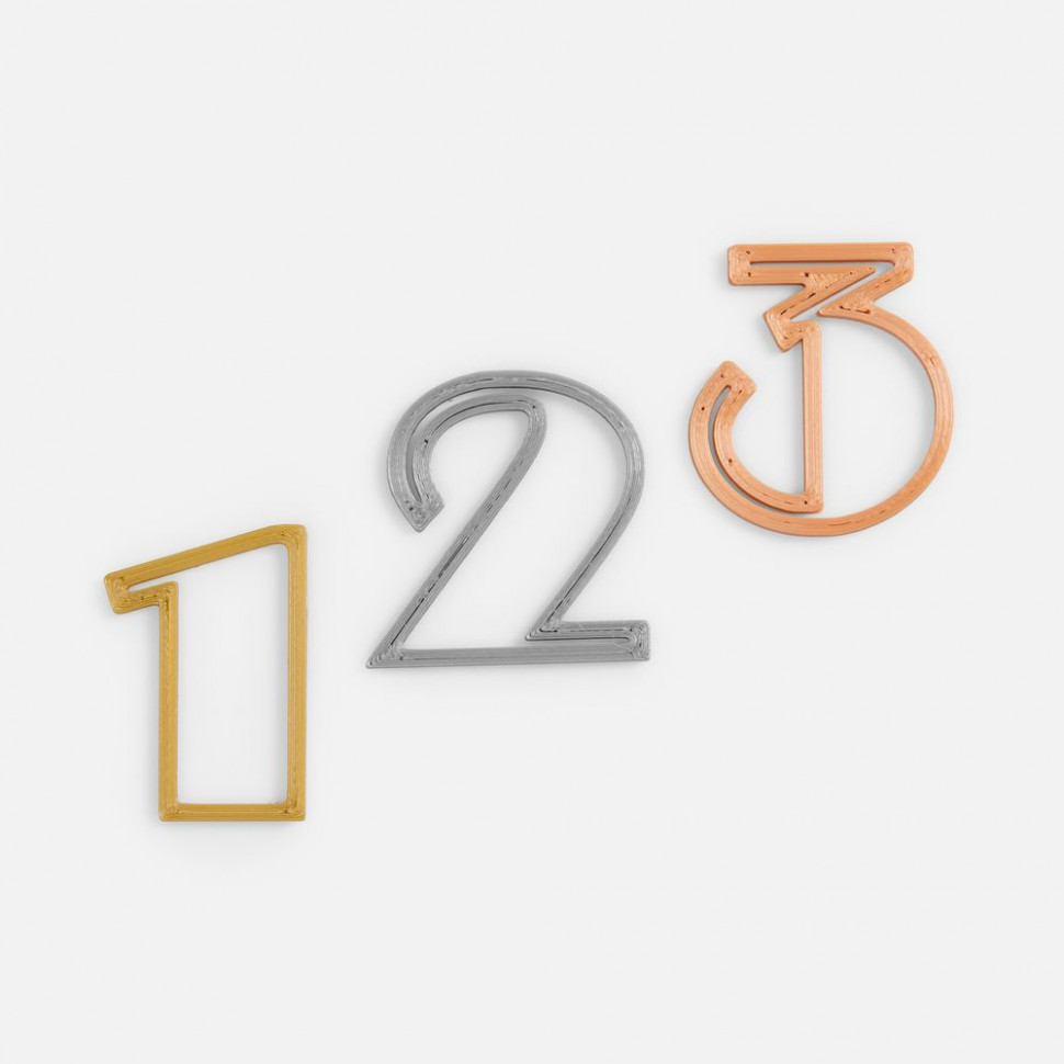 Подвеска Symbol, 3D-печать на заказ, цифра 1