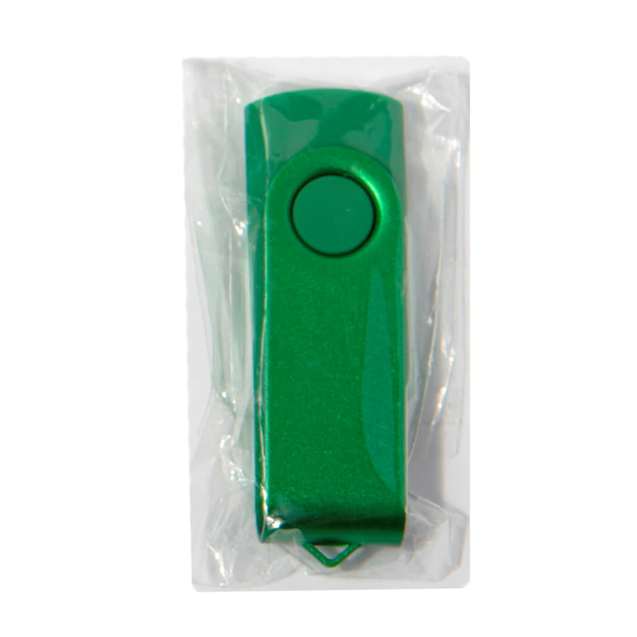 USB flash-карта DOT (16Гб), белый, серебристый