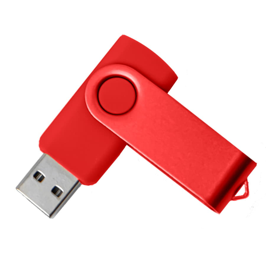 USB flash-карта DOT (16Гб), белый, серебристый