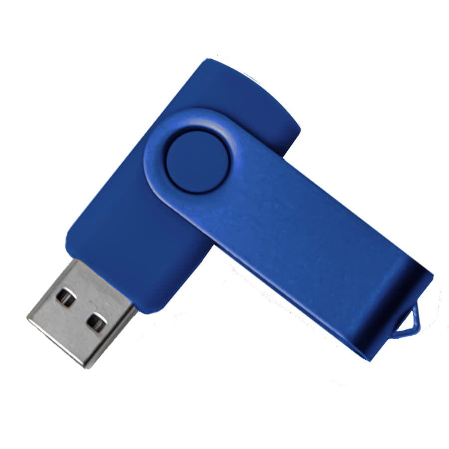 USB flash-карта DOT (16Гб), белый, серебристый