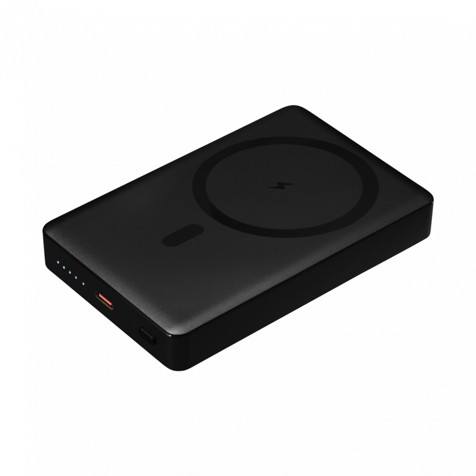 Внешний аккумулятор Атлантис Плюс PD (Atlantis PD Plus) 10000mAh с функцией беспроводной зарядки 15W