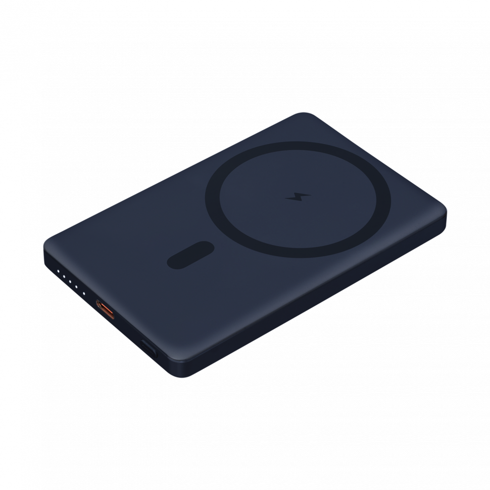 Внешний аккумулятор Атлантис (Atlantis) PD 5000mAh с функцией беспроводной зарядки 15W