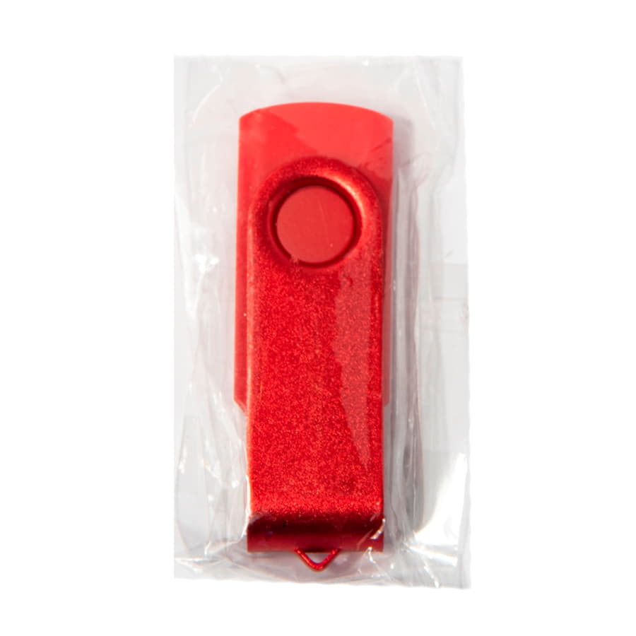 USB flash-карта DOT (32Гб), белый, серебристый