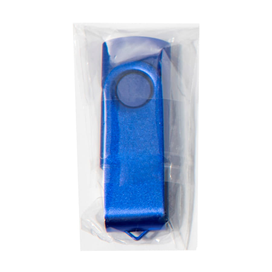 USB flash-карта DOT (32Гб), белый, серебристый