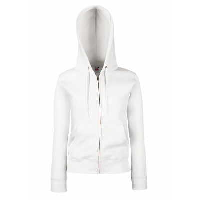 Толстовка женская "Lady-Fit Hooded Sweat Jacket", белый