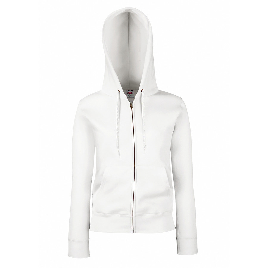 Толстовка женская "Lady-Fit Hooded Sweat Jacket", белый