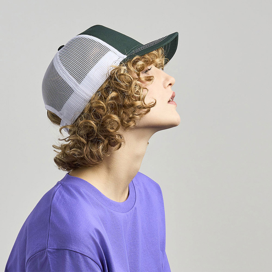 Бейсболка RAPPER CANVAS-S, 5 клиньев, пластиковая застёжка, оливковый, хаки