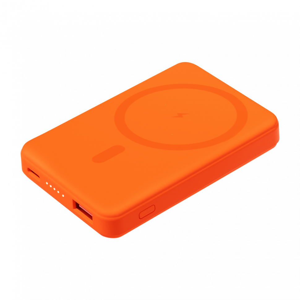 Внешний аккумулятор Ларго PD (Largo PD) 5000mAh с функцией беспроводной зарядки 15W