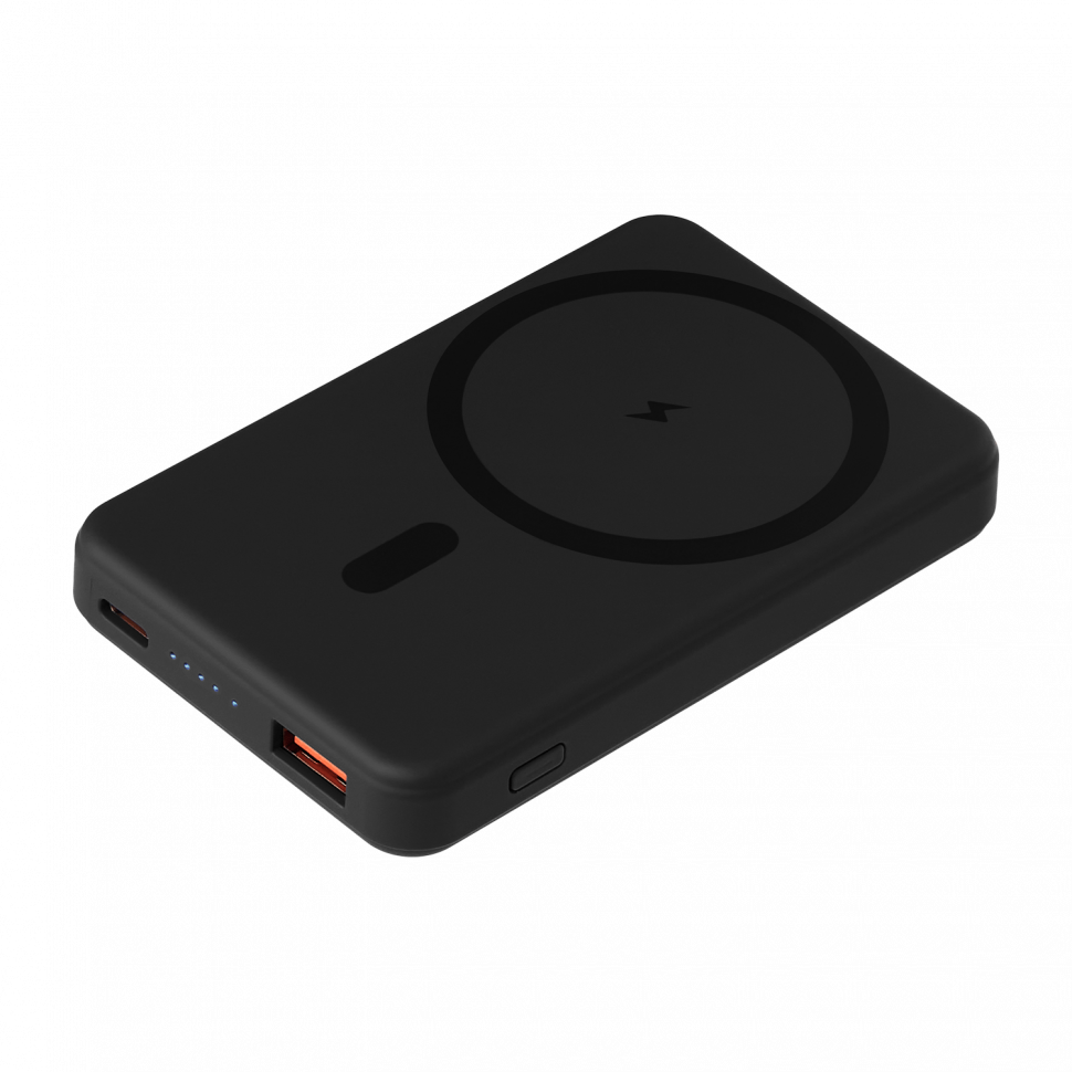 Внешний аккумулятор Ларго PD (Largo PD) 5000mAh с функцией беспроводной зарядки 15W