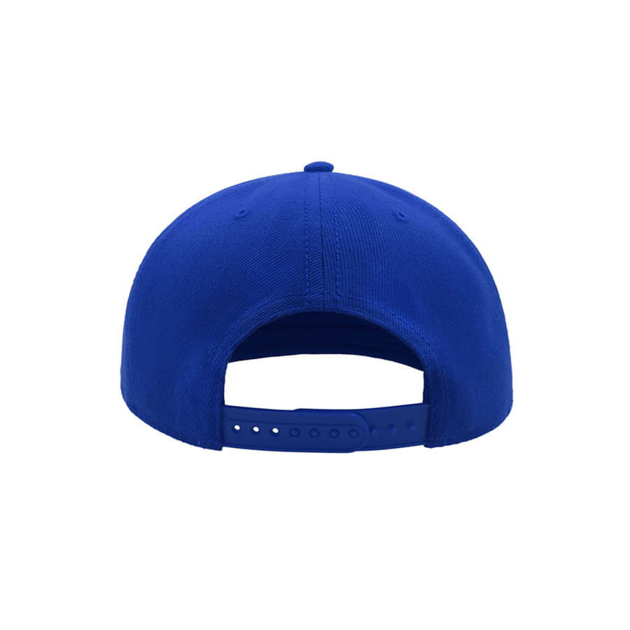 Бейсболка SNAP BACK, 6 клиньев, пластиковая застежка, синий
