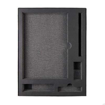Коробка "Tower", сливбокс, размер 20*29*4.5 см, картон черный,300 г...