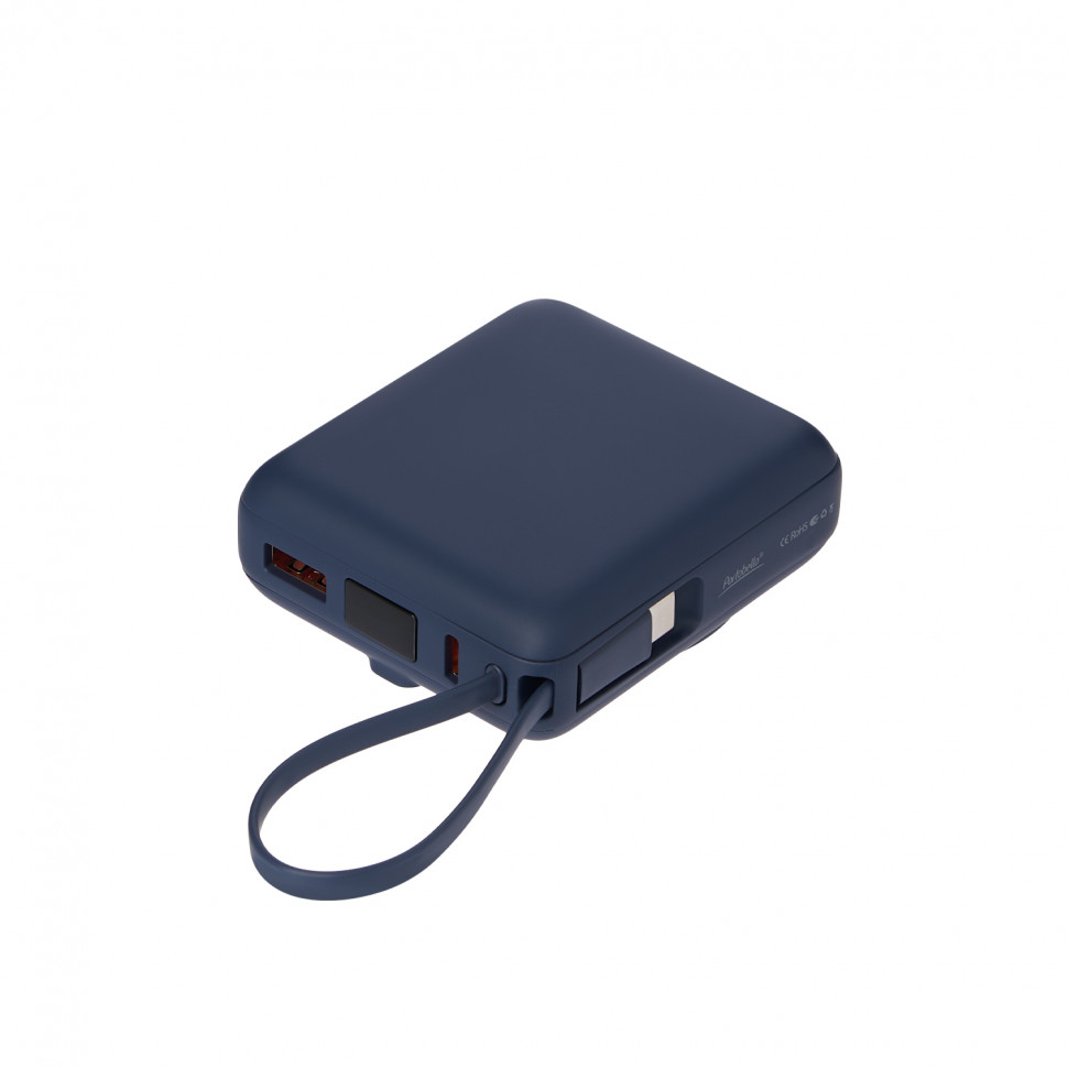 Внешний аккумулятор с подсветкой Риттер PD (Ritter PD) 10000mAh с функцией беспроводной зарядки 15W