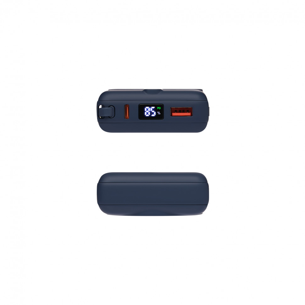 Внешний аккумулятор с подсветкой Риттер PD (Ritter PD) 10000mAh с функцией беспроводной зарядки 15W