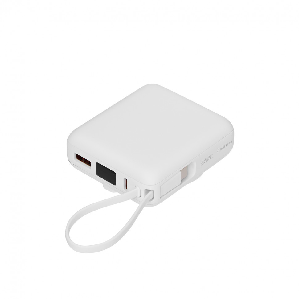 Внешний аккумулятор с подсветкой Риттер PD (Ritter PD) 10000mAh с функцией беспроводной зарядки 15W