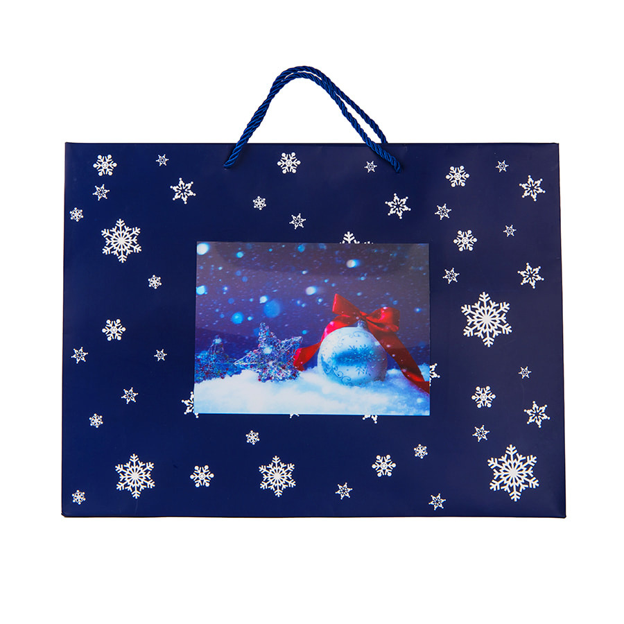 Пакет малый  RED WONDER размер 32 x 27 x 11 см,, красный