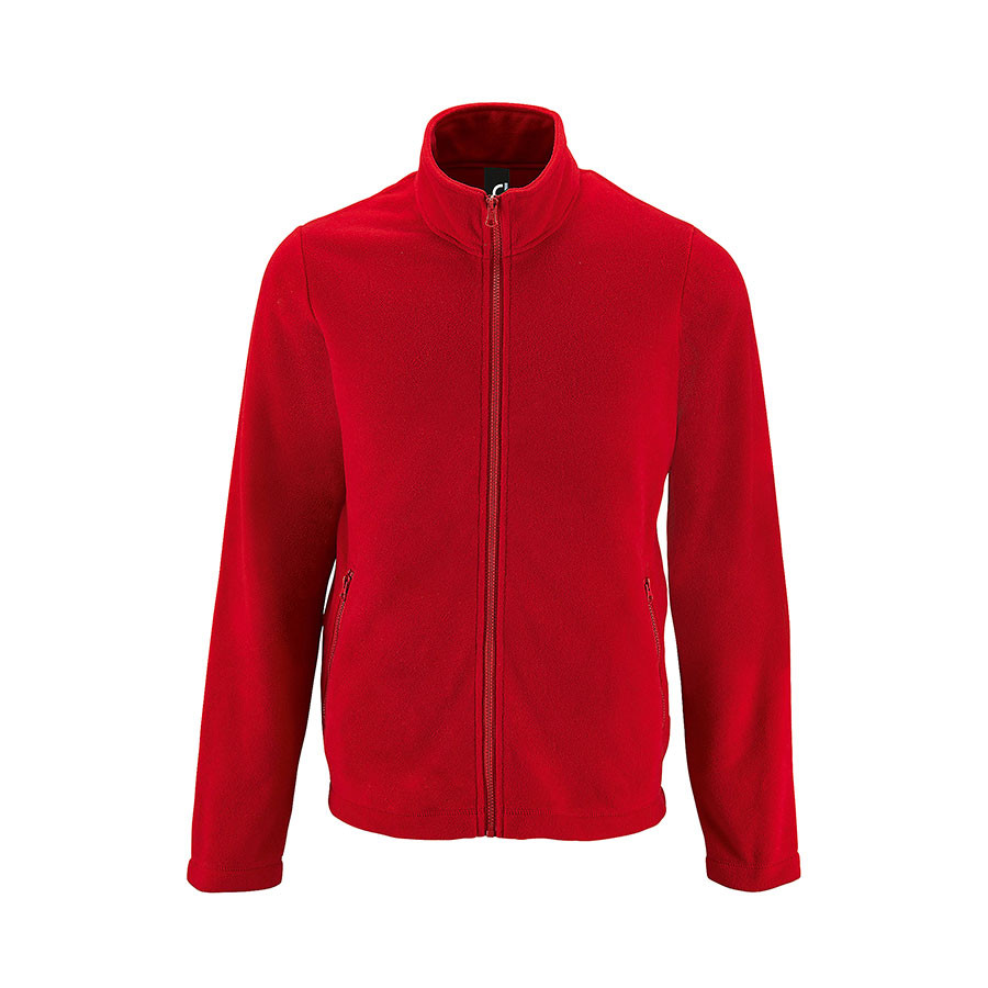 Толстовка на молнии мужская NORMAN MEN 220, красный