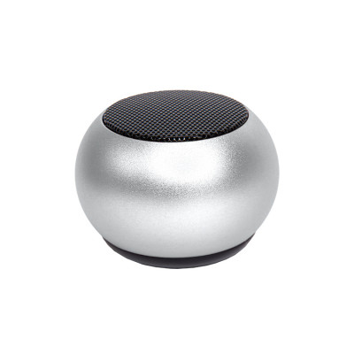 Портативная mini Bluetooth-колонка Sound Burger "Ellipse" серебро, ...
