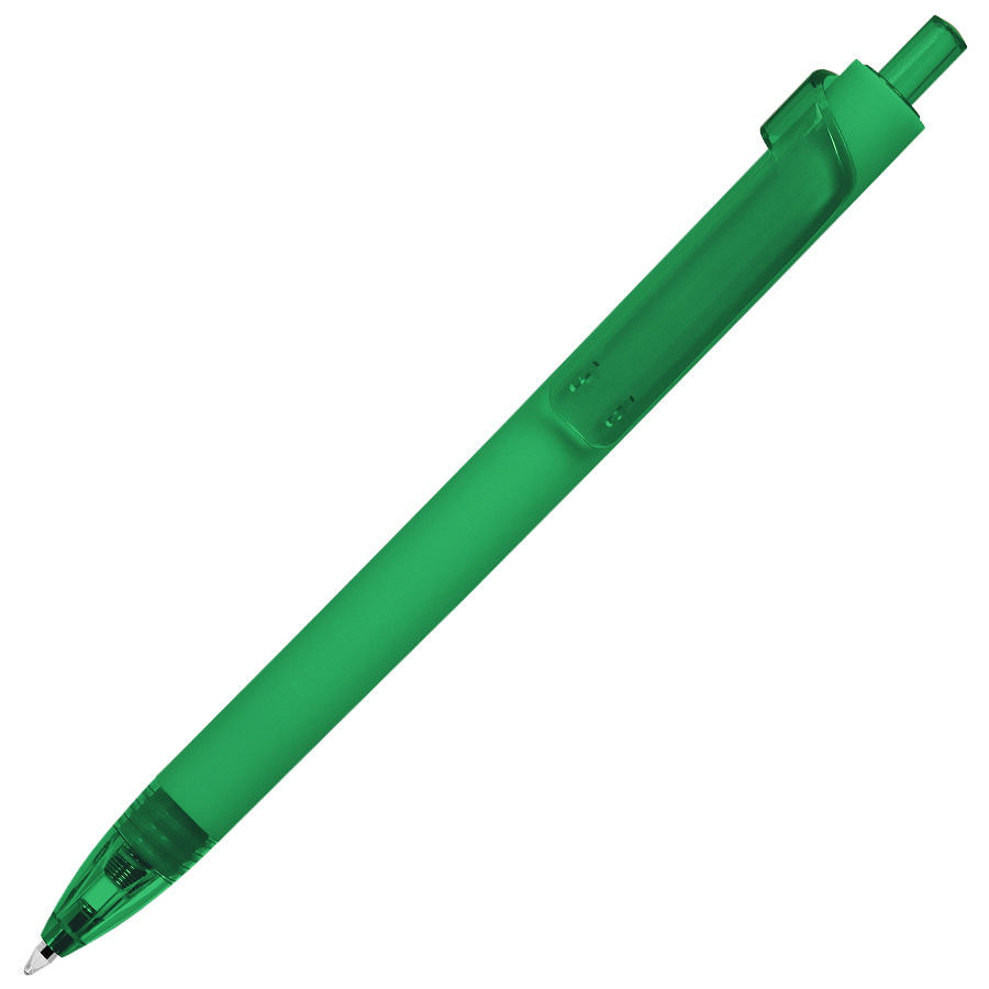 Ручка шариковая FORTE SOFT, покрытие soft touch, желтый