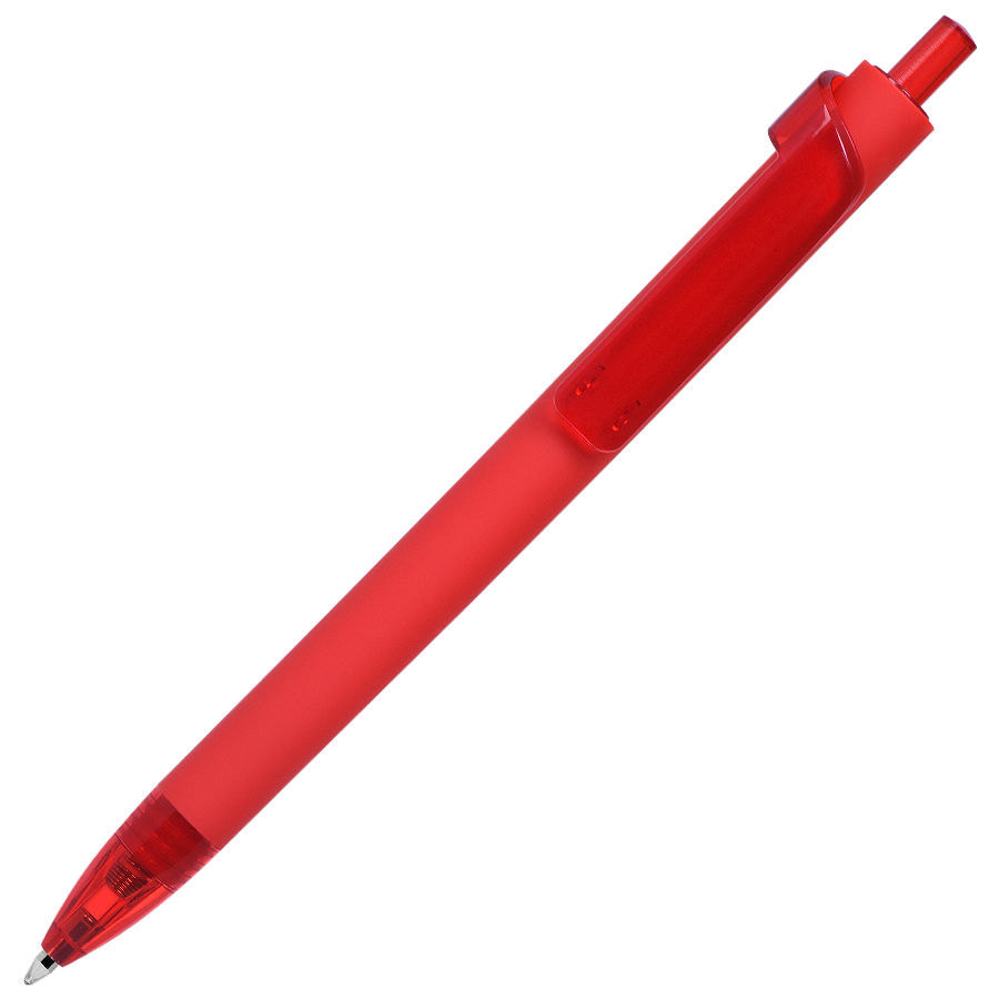 Ручка шариковая FORTE SOFT, покрытие soft touch, желтый
