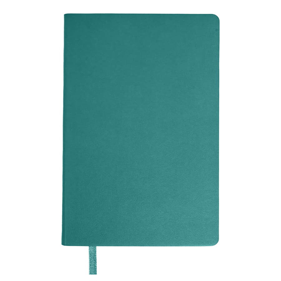 Бизнес-блокнот SMARTI, A5, белый, мягкая обложка, в клетку